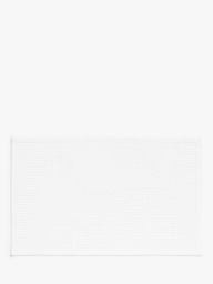 John Lewis Waffle Bath Mat - thumbnail 1
