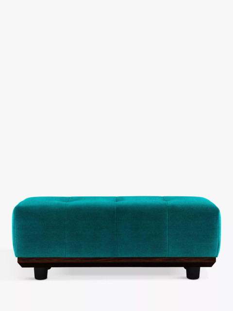 G Plan Vintage The Seventy One Footstool, Plush Mallard - image 1