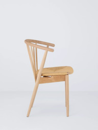 John Lewis Kinross II Dining Chair, Oak/Woven Seat - thumbnail 4
