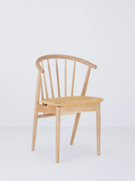 John Lewis Kinross II Dining Chair, Oak/Woven Seat - thumbnail 1