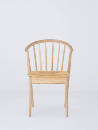 John Lewis Kinross II Dining Chair, Oak/Woven Seat - thumbnail 2