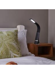 Serious Readers Roam Cordless Table Lamp, Black - thumbnail 5
