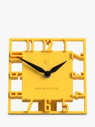 Newgate Clocks Highline Mantel Clock, Yellow