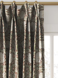 William Morris At Home Pimpernel Made to Measure Curtains or Roman Blind, Brick - thumbnail 4