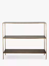 nkuku Mahi Console Table, Antique Brass - thumbnail 3