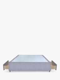 John Lewis Non-Sprung Upholstered 2 Drawer Divan Base, King Size - thumbnail 4