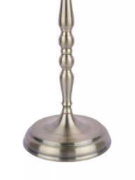 Laura Ashley Corey Floor Lamp, Antique Brass - thumbnail 3