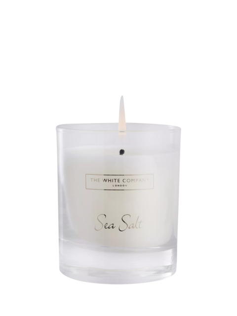 The White Company Sea Salt Scented Candle, 140g - image 1