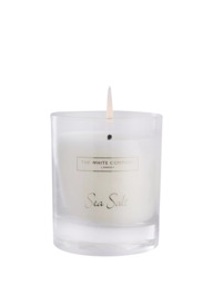 The White Company Sea Salt Scented Candle, 140g