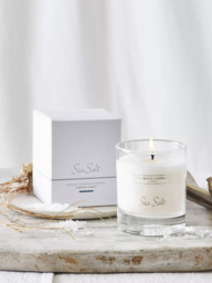 The White Company Sea Salt Scented Candle, 140g - thumbnail 2