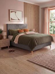Silentnight Non-Sprung Upholstered  2 Drawer Slimline Divan Base, King Size - thumbnail 6