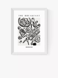 EAST END PRINTS SimplyExtraJordanary 'The Breakfast' Framed Print