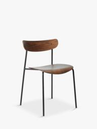 The Conran Shop Orby Dining Chair, Walnut, Set of 2 - thumbnail 1