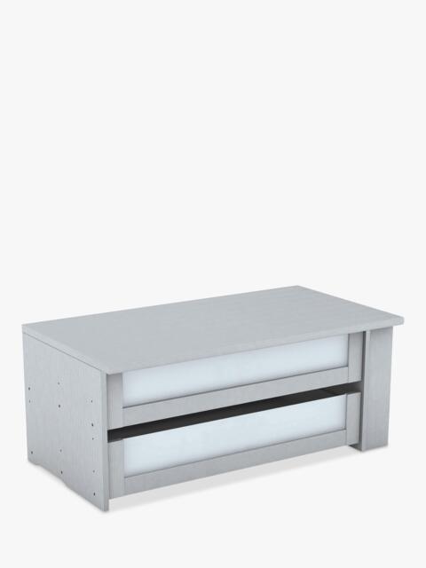 John Lewis Newlyn Wardrobe Internal Drawers with Glass Fronts, Set of 2 - image 1
