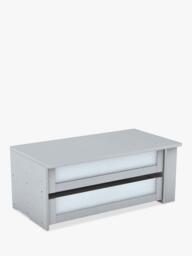 John Lewis Newlyn Wardrobe Internal Drawers with Glass Fronts, Set of 2