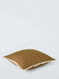 John Lewis Embroidered Border Cushion - thumbnail 3