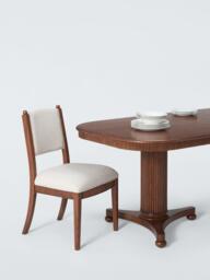 John Lewis Elder Rectangular 8-10 Seater Extending Dining Table, Walnut Finish - thumbnail 4