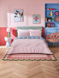 Eleanor Bowmer x Night Lark® Electric Coast Coverless Duvet & Pillowcase Set, 10.5 Tog, Multicolour - thumbnail 2