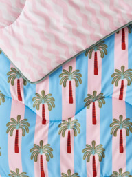 Eleanor Bowmer x Night Lark® Electric Coast Coverless Duvet & Pillowcase Set, 10.5 Tog, Multicolour - thumbnail 3