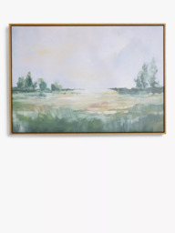John Lewis Ian C 'Willowy Wilderness' Framed Canvas Print, 74 x 103cm, Green - thumbnail 1