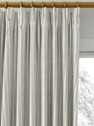 Clarke & Clarke Maryland Made to Measure Curtains or Roman Blind, Charcoal/Natural - thumbnail 2