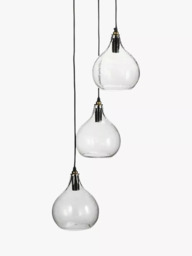 nkuku Ziva Glass Cluster Pendant Light - thumbnail 4