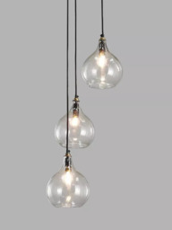 nkuku Ziva Glass Cluster Pendant Light - thumbnail 1
