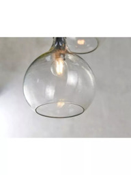 nkuku Ziva Glass Cluster Pendant Light - thumbnail 2