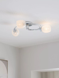John Lewis Maya 3 Arm Ceiling Light - thumbnail 2