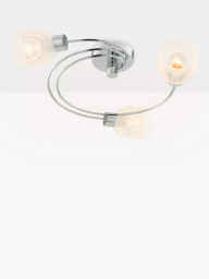 John Lewis Maya 3 Arm Ceiling Light - thumbnail 3