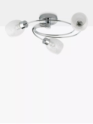 John Lewis Maya 3 Arm Ceiling Light - thumbnail 4