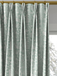 Harlequin Into The Meadow Made to Measure Curtains or Roman Blind, Duck Egg - thumbnail 4