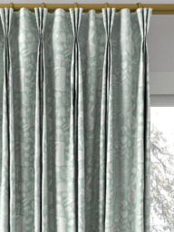 Harlequin Into The Meadow Made to Measure Curtains or Roman Blind, Duck Egg - thumbnail 6