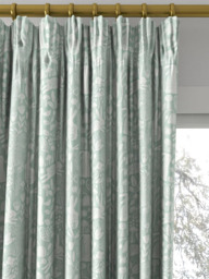 Harlequin Into The Meadow Made to Measure Curtains or Roman Blind, Duck Egg - thumbnail 2