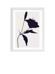 EAST END PRINTS Kubistika 'Nero I' Framed Print