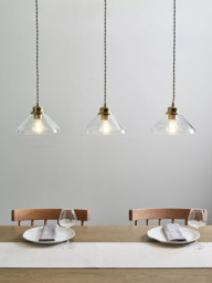 John Lewis Tula 3 Arm Over Diner Bar Ceiling Light - thumbnail 6