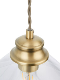 John Lewis Tula 3 Arm Over Diner Bar Ceiling Light - thumbnail 4