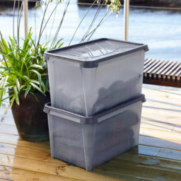 SmartStore Dry Stackable Plastic Water Resistant Storage Box - thumbnail 4