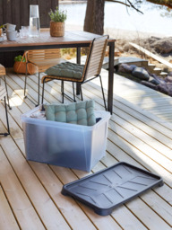 SmartStore Dry Stackable Plastic Water Resistant Storage Box - thumbnail 2