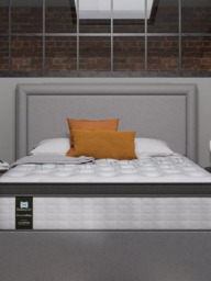 Sealy Beetham Full Height Upholstered Headboard, King Size - thumbnail 3