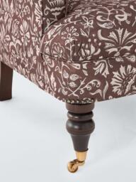 John Lewis Suffolk Armchair, Dark Leg - thumbnail 6