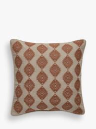 OKA Carthew Embroidered Cushion - thumbnail 1