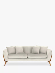 ercol for John Lewis Hexton Large 3 Seater Sofa, Vintage Ash Leg - thumbnail 3