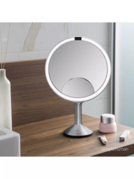 Simplehuman Sensor Beauty Trio Max Mirror, Brushed Stainless Steel - thumbnail 4