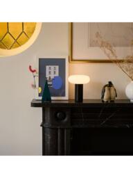 The Conran Shop Torus Rechargeable Portable Table Lamp, Black - thumbnail 4