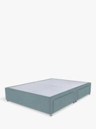 John Lewis Non-Sprung Upholstered 4 Drawer Divan Base, Double - thumbnail 1