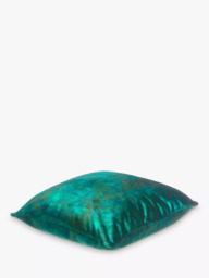 John Lewis Italian Cut Velvet Square Cushion - thumbnail 3