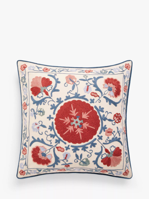 John Lewis Suzani Floral Cushion