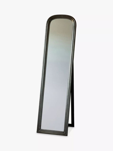 Gallery Direct Beck Cheval Mirror, 160 x 42cm, Brushed Brass - image 1