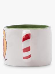 Wednesday Tea Collective Christmas Cat Stoneware Mug, 300ml - thumbnail 2